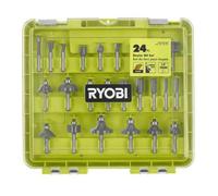 RYOBI 24-Piece Router Bit Set with CASE