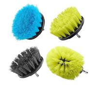 RYOBI 4 Pc. Multi-Purpose Cleaning Brush Set, Soft, Medium, Hard Bristles