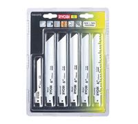 Ryobi 6 Piece Recip Blade Kit Rak06Rb