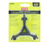Ryobi A10MK21 3-in-1 1/2 Inch Multi-Chuck Keys for Ryobi Drill / Drivers