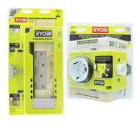 Ryobi A99HT2 Ryobi A99DLK4 Mortise Wood Metal Door Hinge Installation Kit for Bolt and Lock Installation
