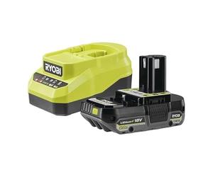 RYOBI Battery 18V One+ 2.0Ah LithiumPlus - 1 x 2.0Ah Quick Charger RC18120A-120C