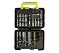 Ryobi bit and Drill Set 60 Pieces RAK60DDF (Accessory Set for Drilling and screwing)