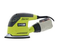 Ryobi CFS1503GK Compact Corner Cat 12 500 OPM 12 Amp Corded Orbital Finishing Sander w 10 Pads and Carrying Case