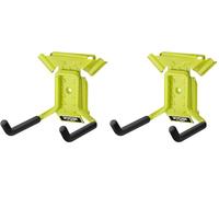 RYOBI - Double Long Hook for Tool Hanger - SYTEME Link - RSLW801, Green & Anthracite (Pack of 2)