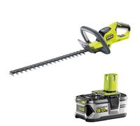 Ryobi OHT1845 18V ONE+ Cordless 45cm Hedge Trimmer & 5AH 18V Battery Kit