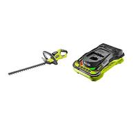 Ryobi OHT1845 18V ONE+ Cordless 45cm Hedge Trimmer (Body Only) & RC18150 18V ONE+ Cordless 5.0A Battery Charger