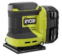 RYOBI ONE+ 1/4 Sheet Sander Kit - 14000 OPM, Quick Paper Change, Dust Collection, 18V Battery & Charger, PCL401B