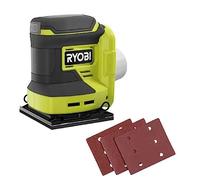 RYOBI ONE+ 18V Cordless 1/4 Sheet Sander (Tool Only), PCL401B, Green