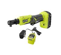 RYOBI ONE+ 18V Cordless 3/8 in. 4-Postion Ratchet Kit with 1.5 Ah Battery and Charger