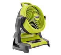 Ryobi ONE+ 18V Cordless 7-1/2 in. Bucket Top Misting Fan (Tool Only, Battery and Charger NOT Included), Yellow/Black, Medium, (PCL851B)