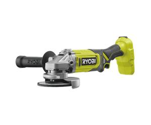 Ryobi One+ 18V One+ 115mm Brushed Cordless Angle Grinder (Bare Tool) - Rag18115-0