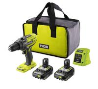 Ryobi ONE+ 18V R18PD3-220S Cordless Combi drill Kit 2 x 2.0Ah