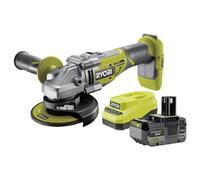 Ryobi One+ Brushless 125mm Angle Grinder Kit (1X 4.0Ah) 18V R18Ag7-140S