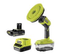 Ryobi One+ Compact Power Scrubber 18V 2.0Ah Kit