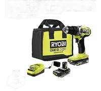 RYOBI ONE+ HP 18 V, Wireless, Brushless, 1/2 Inch Drill/Driver with (2) Powerful Batteries, Charger and 2.0 Ah Bag