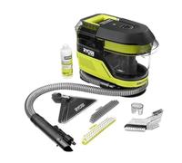 RYOBI ONE+ HP 18V Brushless Cordless SWIFTClean Mid-Size Spot Cleaner with 4.0 Ah Battery and Charger, AVERAGE, GREEN, PBLHV704K