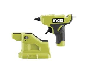 RYOBI ONE+ RGLM18-0 18V Cordless Glue Gun - Fast Heater, Regulated Flow, Glue Ø7mm - Hobbies, Repairs, Assembly - Battery Not Included