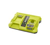 RYOBI P137 ONE+ Lithium-Ion Dual Platform Charger for RYOBI 18-Volt ONE+ and 40-Volt Batteries