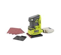 Ryobi P440 One+ 18V Lithium Ion 12,000 RPM 1/4 Sheet Palm Sander w/ Onboard Dust Bag and Included Sanding Pads (Battery Not Included, Power Tool Only)