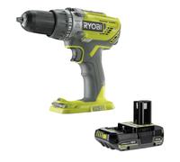 Ryobi R18PD3-0 18V ONE+ Cordless Combi Drill & 2Ah 18V ONE+ Battery