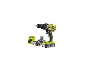 Ryobi R18PD3-215GZ 18 V ONE+ Cordless Combi Drill Starter Kit (2 x 1.5 Ah)