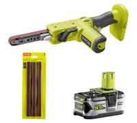 Ryobi R18PF-0 18V ONE+ Cordless PowerFile RB18L50 18V Battery & Sander Belt Kit