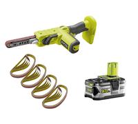 Ryobi R18PF-0 18V ONE+ Cordless PowerFile RB18L50 18V Battery & Sander Belt Kit