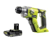 Ryobi R18SDS-0 18V ONE+ Cordless 3-Mode SDS+ Drill & 2Ah 18V ONE+ Battery Kit
