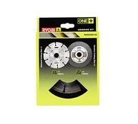 Ryobi RAK6AGD125 Angle Grinder 125mm Cutting Kit (6 piece) | Cutting stone, concrete and steel, 1 segmented diamond and 5 fine abrasives, tool starter set 125 mm