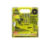 RYOBI RAKDD60 60-Piece Drilling and Screwing Kit