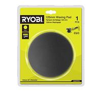 Ryobi RAKPFP01 125mm Waxing Pad for R18P-0 (Single), Yellow