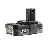 Ryobi RB18L20 18V ONE+ Lithium+ 2.0Ah Battery, Hyper Green/Grey