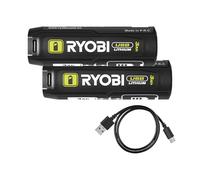 RYOBI RB4L30X2 4V USB Lithium Twin Pack (2 x 3.0Ah)