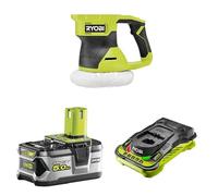 RYOBI RBP18150-0 18V ONE+ Cordless 150mm Buffer + 5ah Battery & Charger