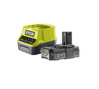 Ryobi RC18120-120 18V ONE+ Lithium+ 2.0Ah Battery and Charger, 1x 2.0Ah