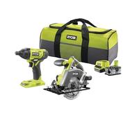 Ryobi RCK182M-140S 18V ONE+ Impact Driver and Circular Saw Kit (1 x 4.0 Ah)