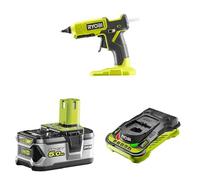 Ryobi RGL18-0 High Low Glue Gun + 5ah Battery & Charger