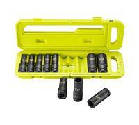 RYOBI - RHDIS10PC 1/2" Hex Socket Set (17, 19, 21mm) - 10pcs