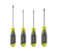 Ryobi RHSDS4PC Magnetic Screwdriver Set Non-Slip Magnetic Tips 4 Pieces
