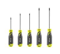 Ryobi RHSDST5 Magnetic Torx Screwdriver Set (5 Pieces)