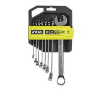 Ryobi RHWR8PC Combination Wrench Set 8 pieces 8 10 11 12 13 14 17 19 mm
