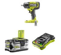 RYOBI RIW18BL-0 Brushless Impact Wrench + 5ah Battery & Charger