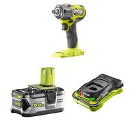 RYOBI RIW18CBL-0 Brushless Compact Impact Wrench + 5ah Battery & Charger