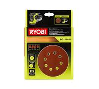 Ryobi RO125A10 Random Orbit Sander Sheet Set (10 piece)