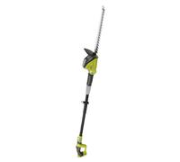 RYOBI RPT184520 ONE+ 18V Cordless Pole Hedge Trimmer, Hyper Green, 45