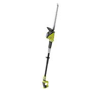 RYOBI RPT184520 ONE+ 18V Cordless Pole Hedge Trimmer, Hyper Green, 45 cm Blade (with 1 x 2.0Ah Battery)