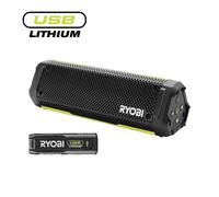 RYOBI RS4-120G 4V Cordless USB Lithium Speaker (1 x 4V 2.0Ah)