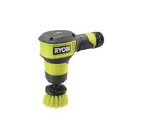 RYOBI RSCR4-0 4V USB Lithium Cordless Scrubber (Bare Tool) | 50 mm round head included, IPX7 waterproof, scrubbing of worktops, sinks, tiles, joints and garden furniture