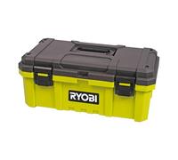 RYOBI RSTB19 Tool Box - 27L Capacity Metal Fasteners Perfect for DIY Tool Box with Storage, Practical and Strong